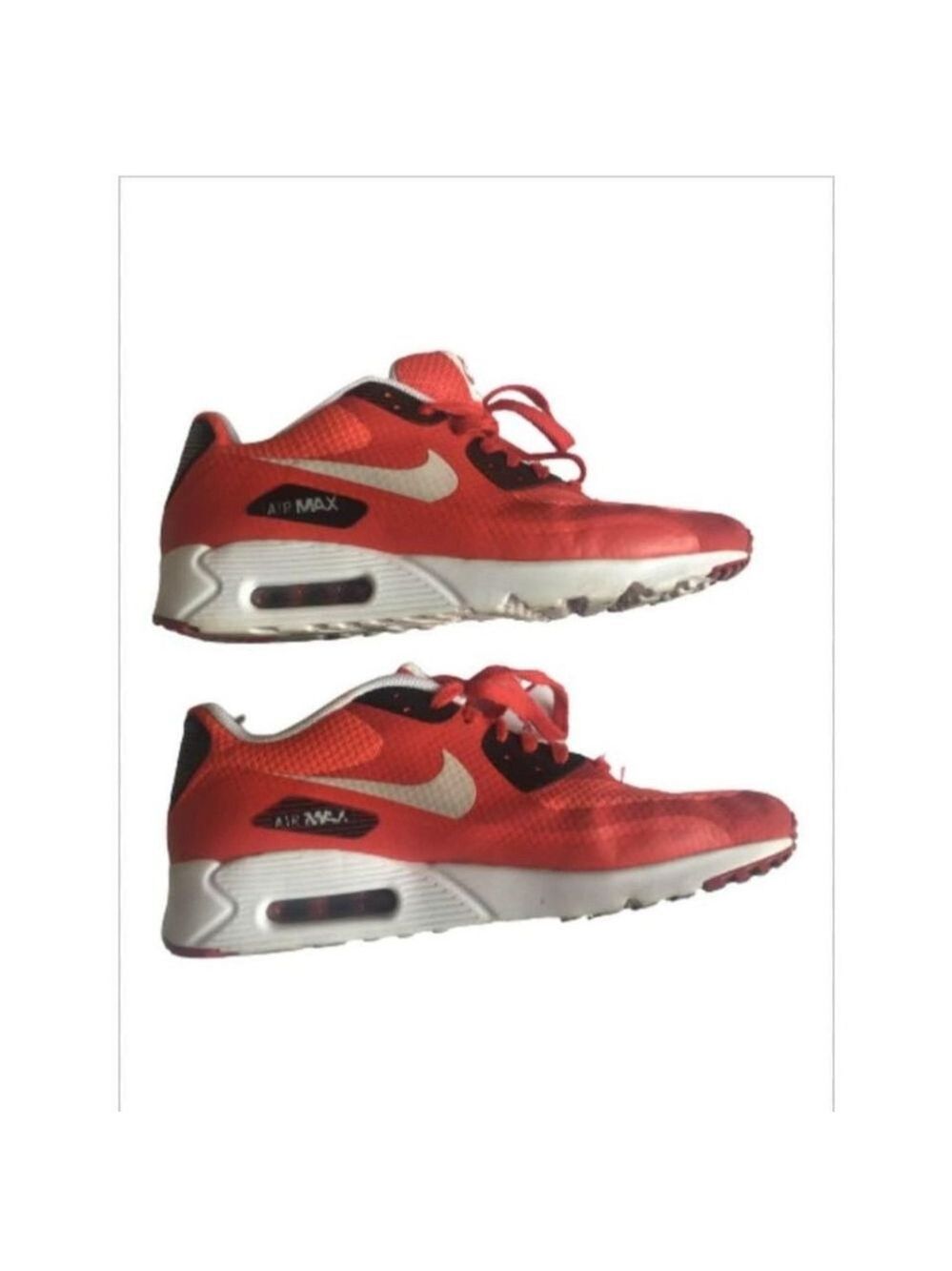 Size 10.5 Nike Air Max 90 Ultra Essential Action Red - Picture 4 of 5